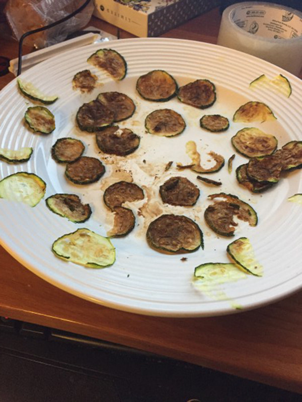 Pinterest Fail Zucchini Chips result