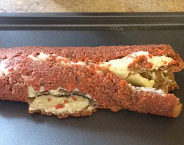 Pinterest Fail Carrot Cake Roll result