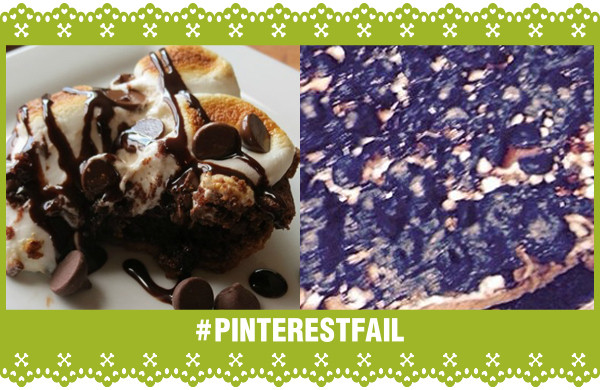 Pinterest Fail Brownie S'mores Pie storyboard