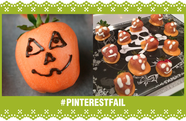 Pinterest Fail Chocolate Covered Strawberry Pumpkins storyboard
