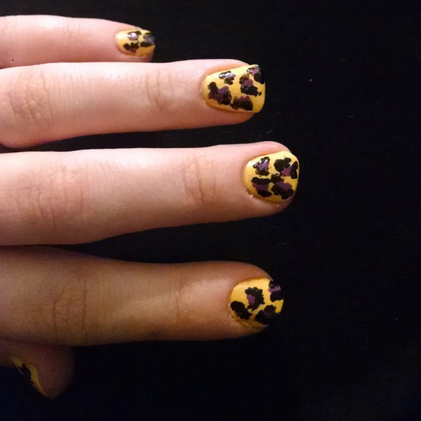 Pinterest Fail Leopard Print Nails result