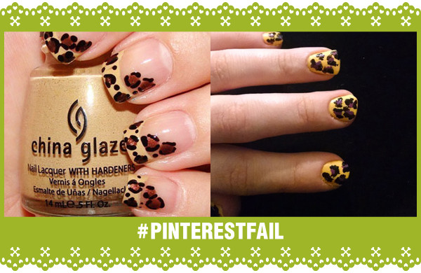 Pinterest Fail Leopard Print Nails storyboard