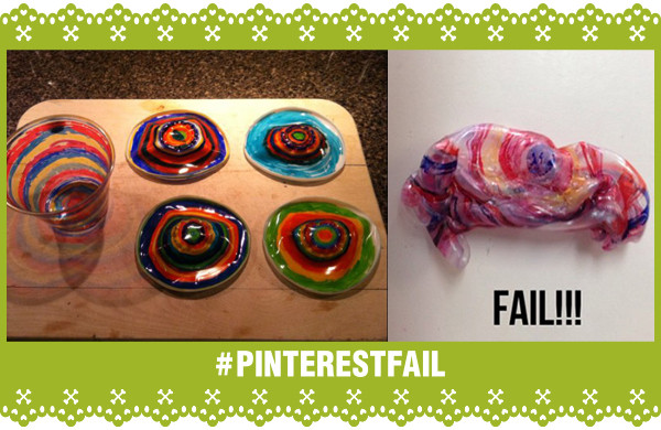 Pinterest Fail Drink Coasters storyboard
