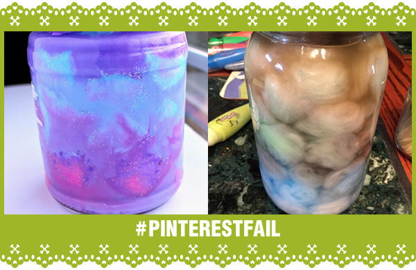 Pinterest Fail Galaxy Jar storyboard