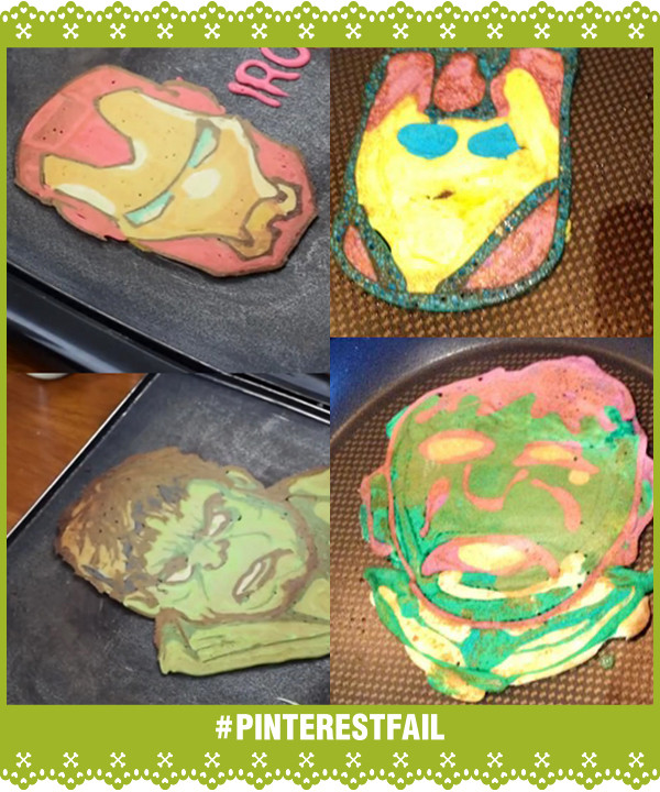 Pinterest Fail Avengers Pancakes storyboard