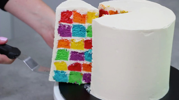 Pinterest Fail Checkered Cake inspiration