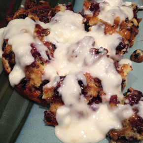 Sugar-Crusted Blueberry Cake With Sour Cream result