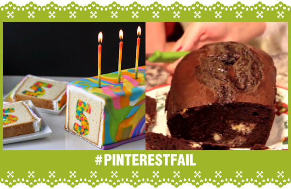 Pinterest Fail Birthday Cake storyboard