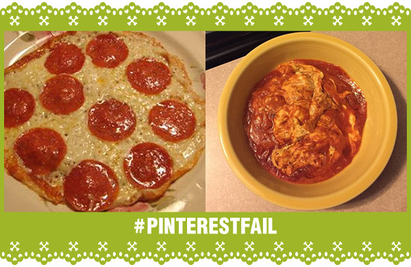 Pinterest Fail Skillet Pizza storyboard