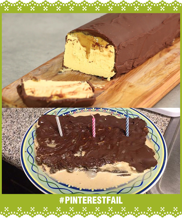 Pinterest Fail Giant Snickers Ice Cream Bar storyboard