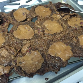Pinterest Fail Brownie Blow-out result