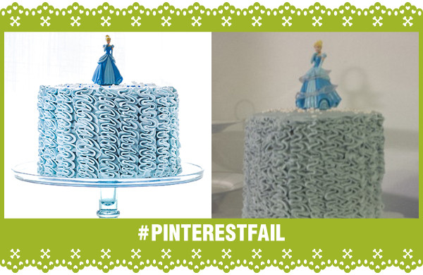 Pinterest Fail Fairytale Ruffle Cake storyboard