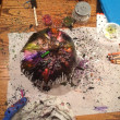Pinterest Fail Melted Crayon Pumpkin result