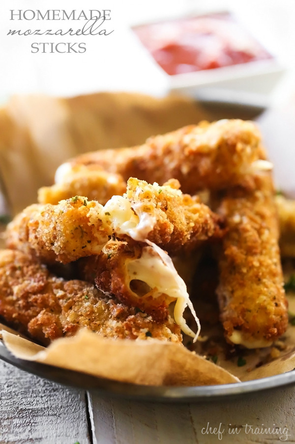 Pinterest Fail Mozzarella Sticks inspiration