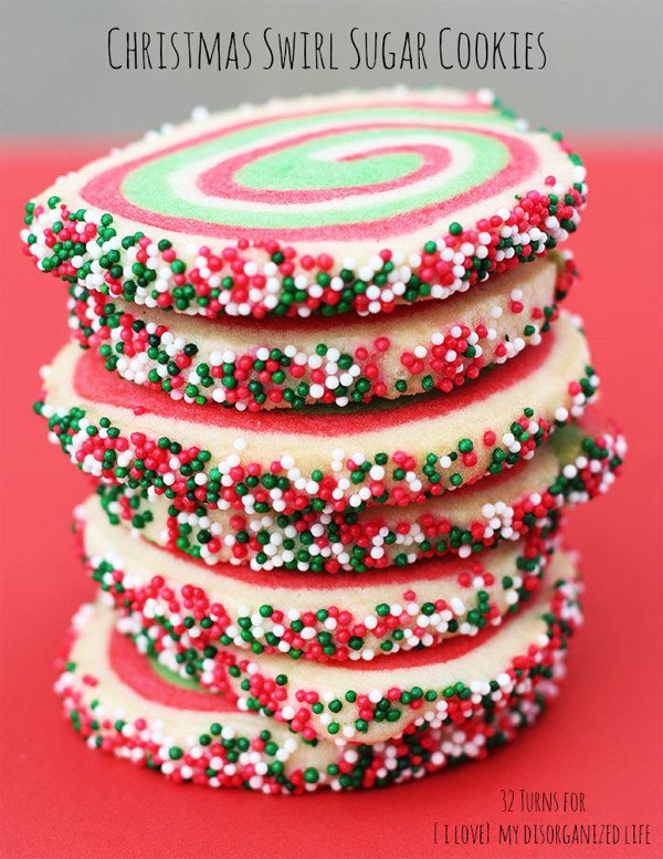 Pinterest Fail Colorful Swirl Sugar Cookies inspiration
