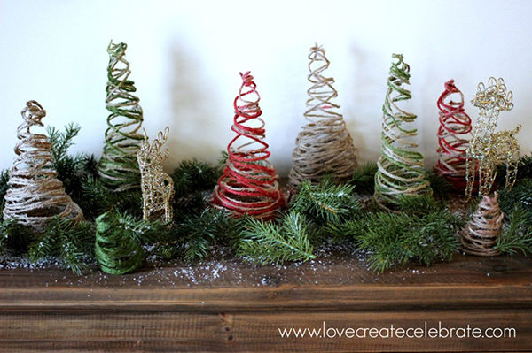 Pinterest Fail String Christmas Tree inspiration