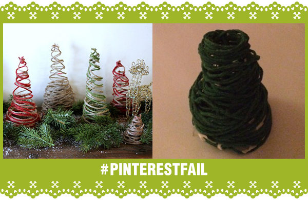 Pinterest Fail String Christmas Tree storyboard
