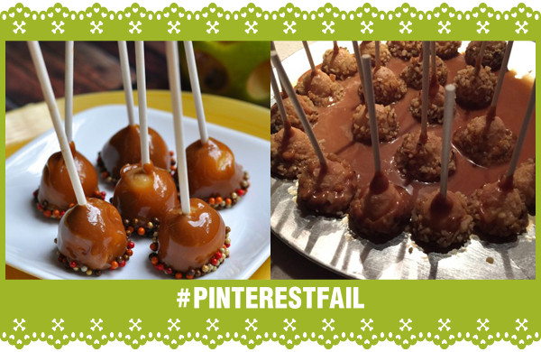 Pinterest Fail Mini Caramel Apple Bites storyboard