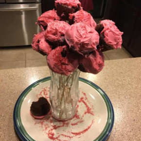 Pinterest Fail Brownie Cupcake Roses result