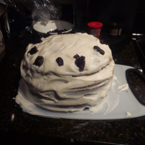 Pinterest Fail Dinner Party Honey Prune Cake result
