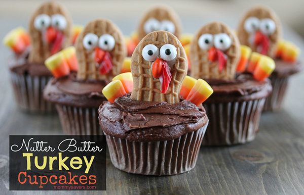 Pinterest Fail Nutter Butter Nightmare Turkey Cupcakes inspiration